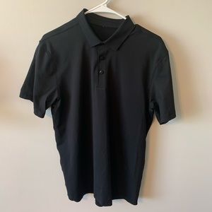 Lululemon Black Polo